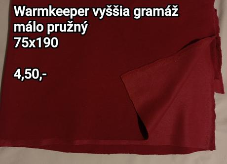 Rozpredávam látky na šitie, 