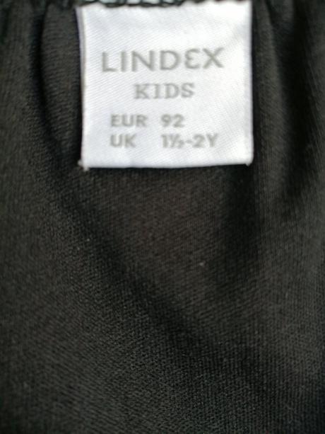 Suknicka čierno strieborná lindex  vel. 92, lindex,92