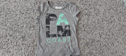 Mäkučké tričko palm coast 134/140, h&m,134