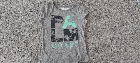 Mäkučké tričko palm coast 134/140, h&m,134
