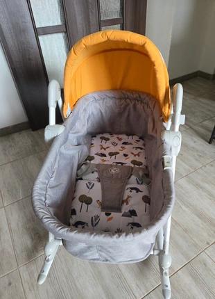 Kinderkraft 5v1 hojdacka postielka lehatko,