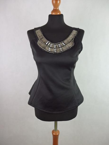 Kvalitný zdobený top, m