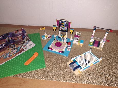 Lego gymnastika + plato,