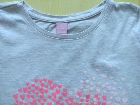 Tričko so srdiečkami, dopodopo,122