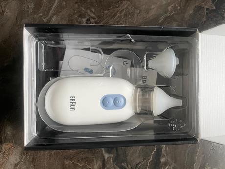 Odsávačka hlienov elektrická braun, braun