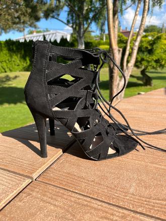 Sandále na opätku - 36, 36