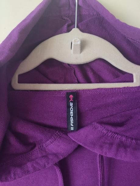 Crop top mikina s kapucňou veľ.s, fishbone,s