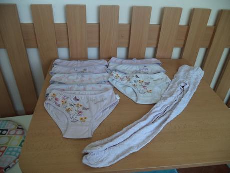 8 gatiek a pančušky k tomu 122-128, f&f,122