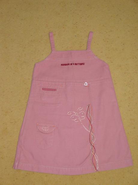 Rifľové šaty, palomino,116