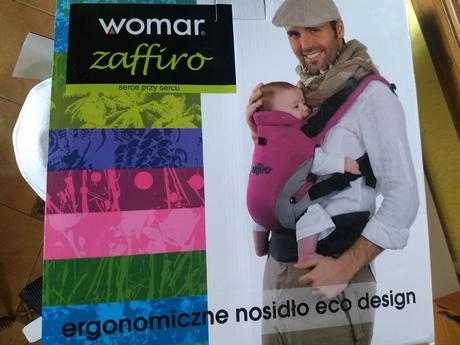 Nosič ergonomicky, womar zaffiro