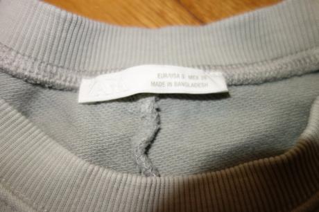 Oversize mikina s vreckom m, zara,m