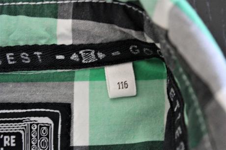 Kockovaná košela zelená p, palomino,116