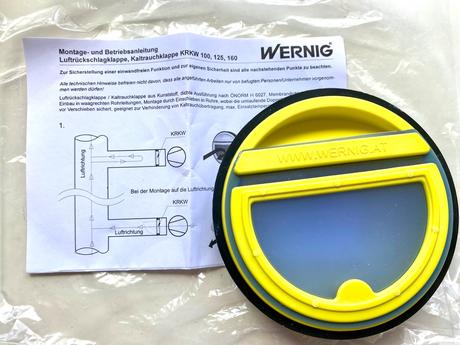 Klapka na ventilator, 