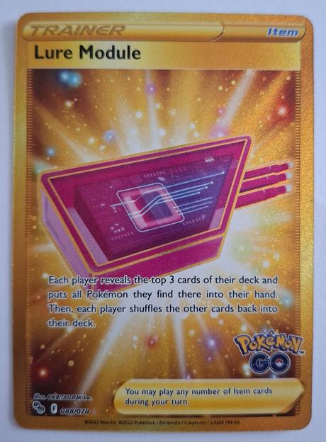 Pokémon go karty "trainer", 