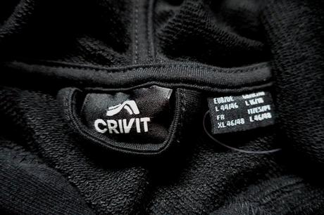 Mikina na zips crivit, crivit,l