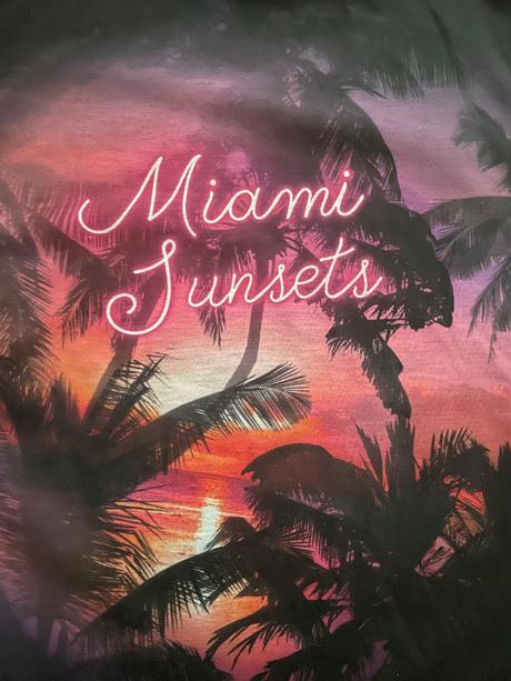 Tričko miami 12-14 rokov, h&m,164