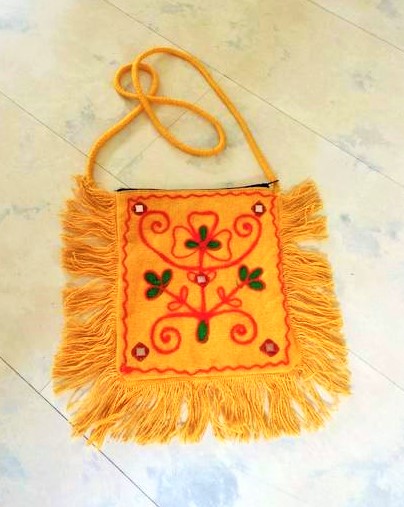 Hippies etno ľanová taška, 