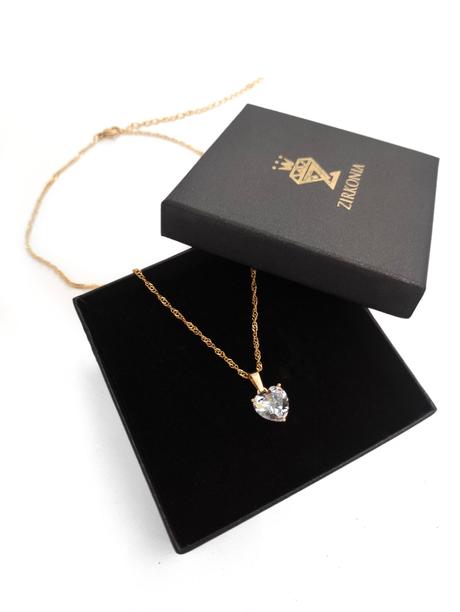 Nový náhrdelník so srdiečkom z chirurgickej ocele, 