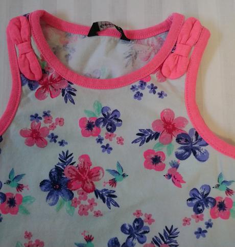 3 ks dievčenských farebných tričiek, george, george,98