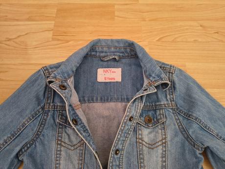 Riflová bunda nky 116/122, 122