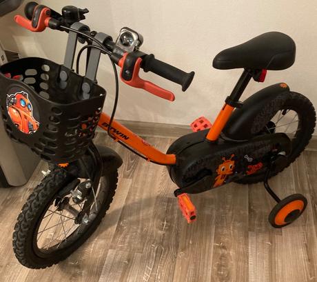 Bicykel  14-palcový,500-robot,decathlon, 14