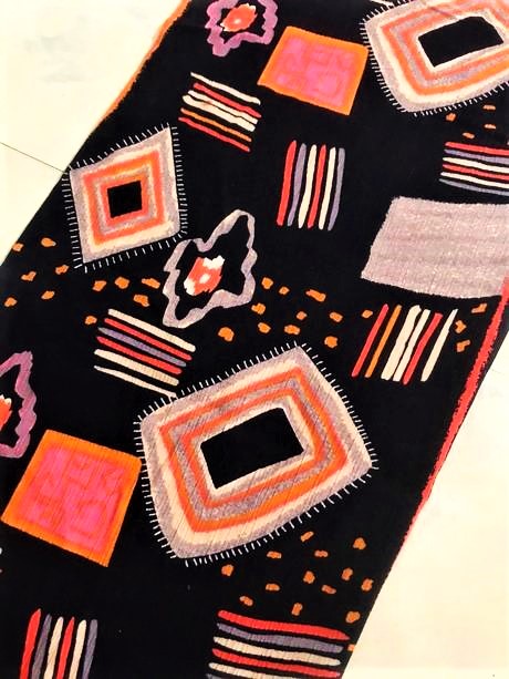 Letné etno nohavice, xl