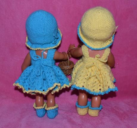 Súpravy pre gumotex retro bábiky, 