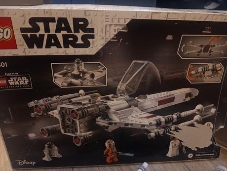Lego star wars luke skywalker's x-wing fighter, 