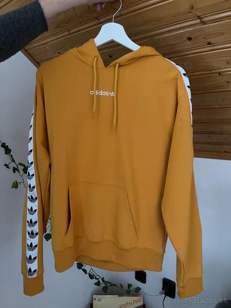 Adidas mikina xs oranžová/horčicová, adidas,xs
