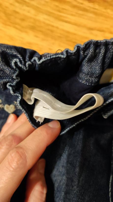 Dievčenské mierne zateplené rifle, kids,128