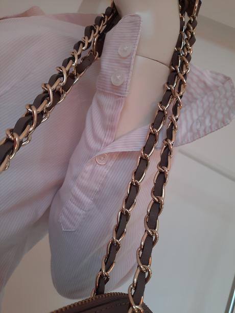 Biznis tvarovaná blúzka, h&m,s