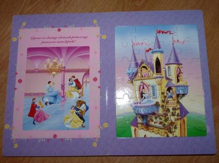 Knizka puzzlov disney, 