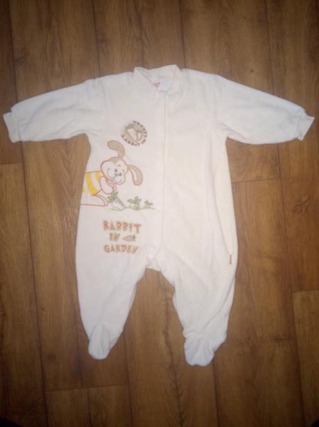 Bezovy teplejsi overal na spanie so zajačikom 68, 68