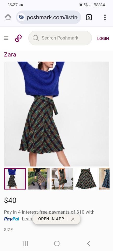 Sukňa nová zara, zara,m