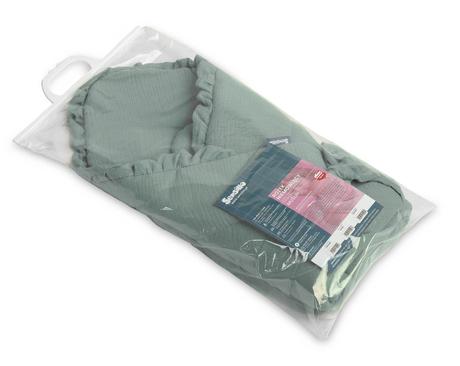 Sensillo zavinovačka mušelínová 90x90cm khaki, 