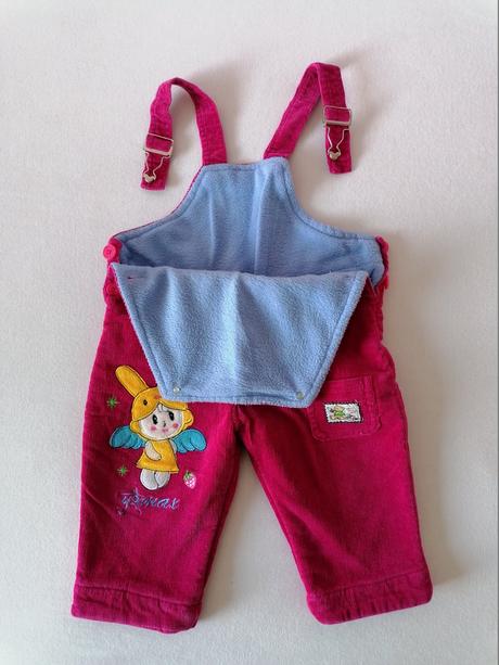 Flisom zateplene nohavice 74/80, 80