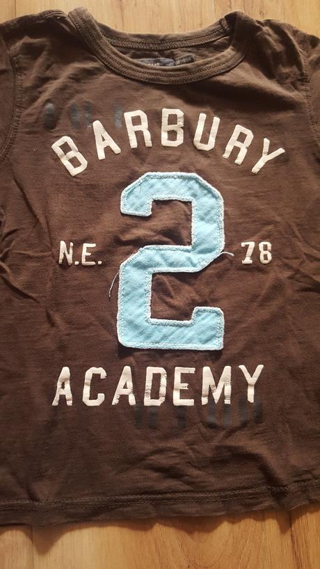 Hnedé tričko 4-6 rokov, h&m,110