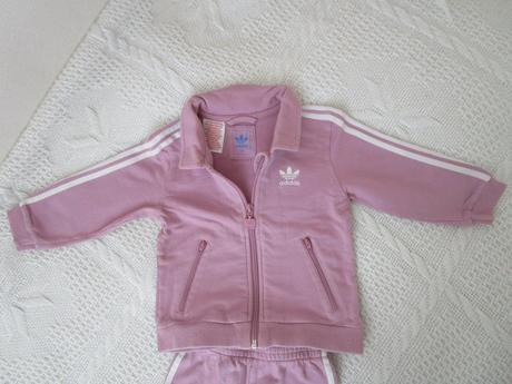 Adidas bavlnena súprava pre dievčatko vel.86/92, adidas,92