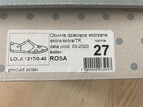 Sandálky, 27