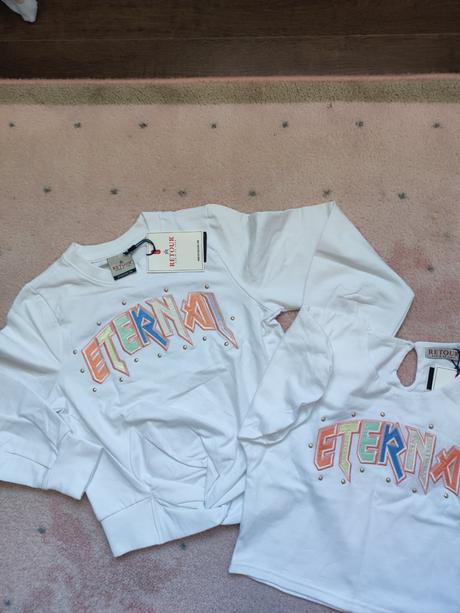 Detská mikina+tričko retour, 134