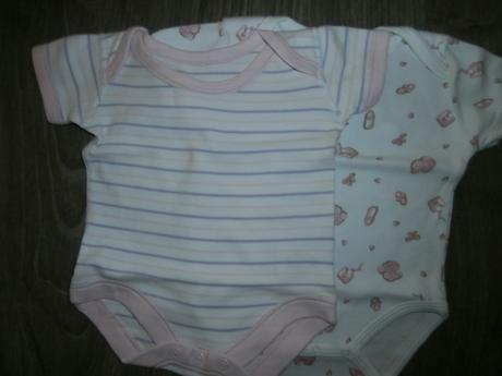 Body s krátkym rukávom 2ks, veľ.62, 50–62