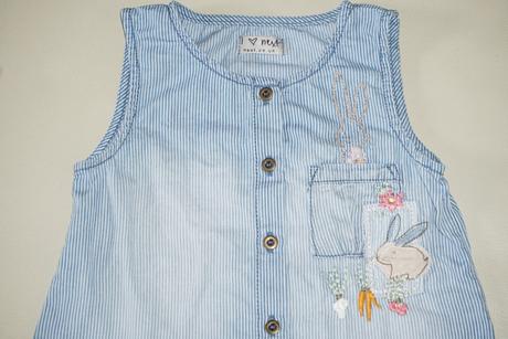 110/116 next saty so zajacikmi,5-6 r., next,116