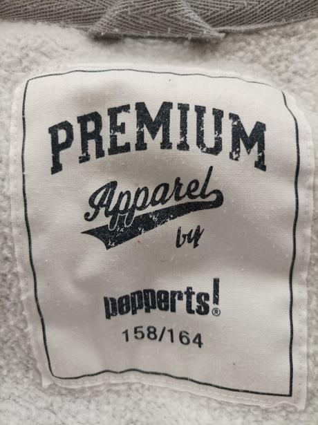 Mikina sivá, pepperts,158