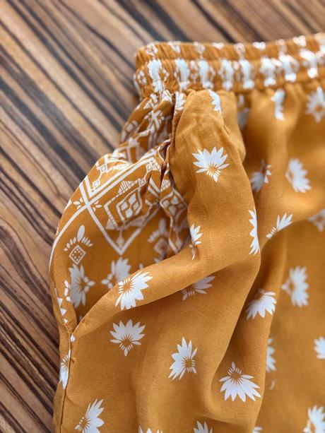 Štruktúrované zvonové nohavice h&m v. l, h&m,l