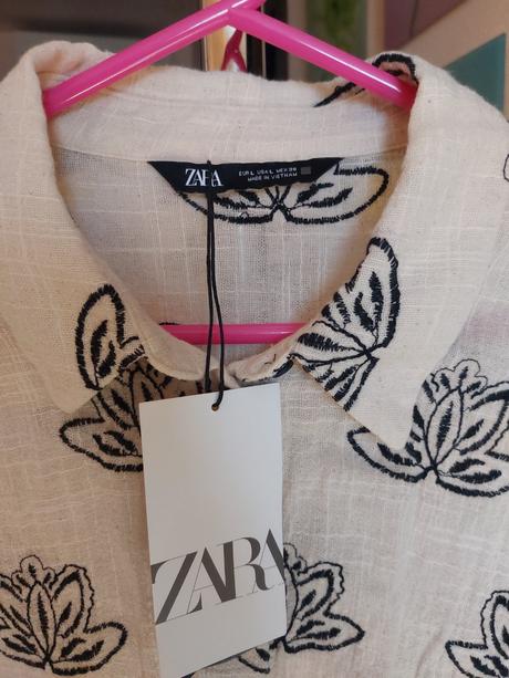 Blúzka s visačkou, zara,l