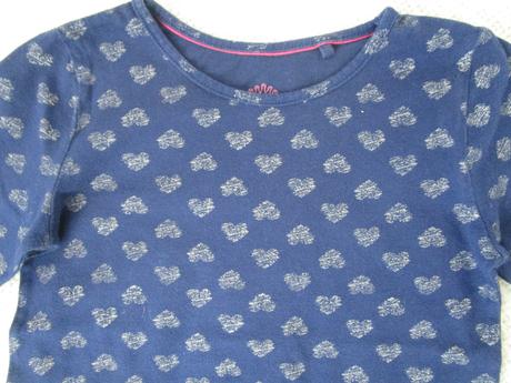 Balík 4 kusov tričiek pre dievčatko vel.98/104, 104–116