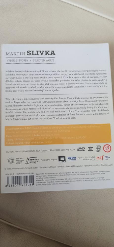 Martin slivka výber z tvorby dvd, 