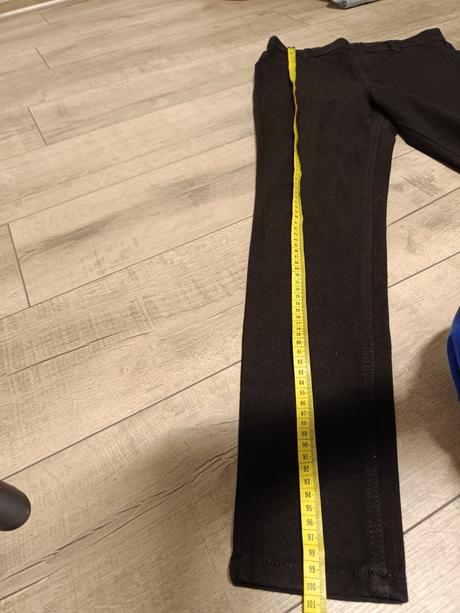 Čierne elastické skinny rifle, f&f,40