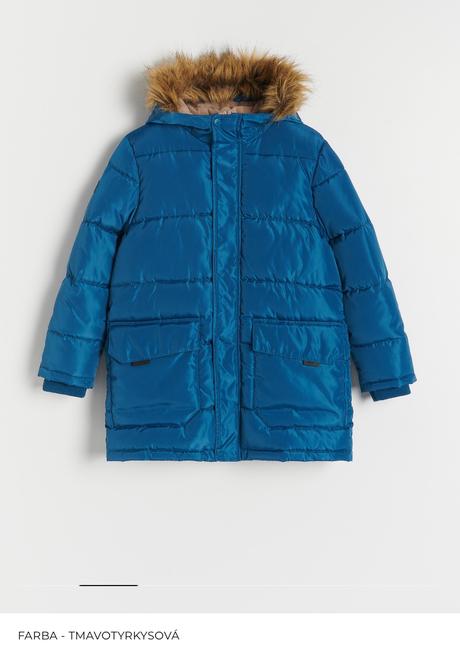 Reserved zimna bunda, velkost 122, reserved,122