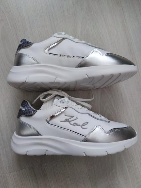 Biele tenisky karl lagerfeld, karl lagerfeld,38